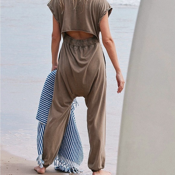 FP Movement by Free People Pants - Hot Shot V-Neck Onesie